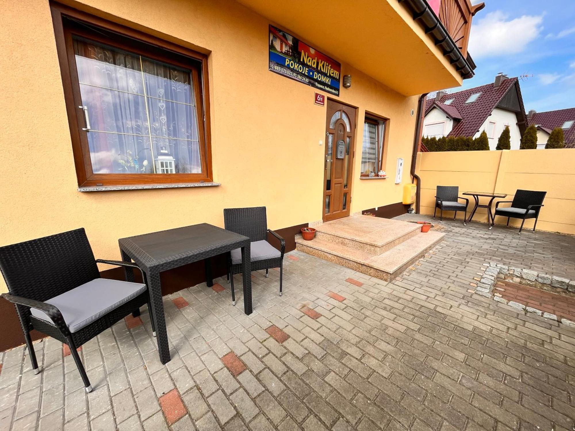 Pokoje Nad Klifem Trzęsacz Buitenkant foto